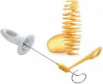 KUNYA Potato Spiral Cutter Manual Slicer, Homemade Potato Spiral, Set of 1