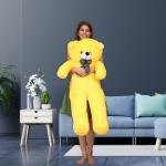 OSJS 3 feet yellow teddy bear lover teddy bear