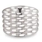 Eleven Rings Mini Idli 5 Plates Stainless Steel Idli Stand/Idli Maker Makes 90 Mini Idlis At Once.