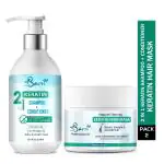 Bavri 2 in 1 Keratin Smooth Shampoo & Conditioner 250ML + Keratin Hair Mask 200ml