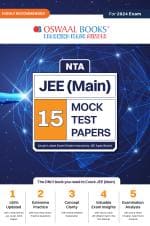 Oswaal NTA Jee (Main) 15 Mock Test Papers Book (For 2024 Exam)_Oswaal books