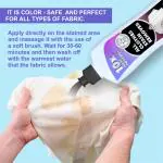 OXILY Stain Remover for Clothes | Multi-Purpose Roll Bead Fabric Clothes Stain Remover Pan | Instant Stain Remover for Cotton, Linen, Polyester, Blended Fabric, Denim, Down Jacket 300ML