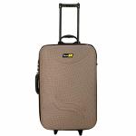 Skyline Brown Polyester Spinner Luggage Suitcase with Number Lock and 3 Wheel (Pack of 2) - Brown (S-85101-BRN )