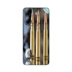 GADGETSWRAP Printed Vinyl Skin Sticker for Tecno Pop 7 Pro - machine gun bullets