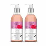 L'avenour Lily Body Wash For Men & Women With Shea Butter & Jojoba Oil, For Soft & Moisturised Skin | SLS & Paraben Free Shower Gel - 300ml (Pack of 2)