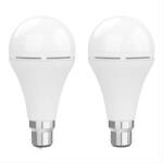 Glowing Night 9W Standard Round LED Bulb (White, Pack of 2)