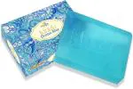 Anuspa Khadi Handcrafted Herbal Ocean Blue Soaps 125g, (Pack of 3)