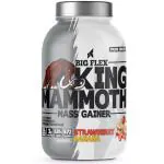 Bigflex King Mammoth Mass Gainer, 1Kg [ Strawberry-Banana] | High Protein and High Calorie Mass Gainer, Weight Gainer | 572 Calories | 15G Protein | 3G Creatine | 250mg Tribulus Terrestris | 250mg Ashwagandha & 750mg L-Taurine