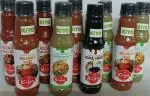Kiyo Combo of 4 Chinese sauces Red Chilly Sauce 210 gms x 3+ Red Chilly Garlic 210 gms x 2+ Soya Sauce 210 gms x 1+ Green Chilly Sauce 210 gms x 3