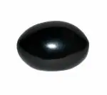 Real Seed Black Stoneware Shaligram Shala 3.1cm