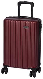ROMEING Genoa Polycarbonate Hard-sided Cabin Luggage WineRed (20 Inch | 55 cm) Trolley Bag