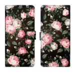 HANIRY FLIP COVER FOR Vivo V5s flip cover | 1713 flip cover | Black Rose