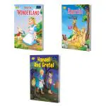 BOOKFORD Fairy Tales For Kids (Set Of 3) - Alice In Wonderland , Bambi And Hansel And Gretel BookFord Publications