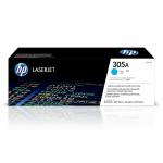 HP 305A Cyan Original LaserJet Toner Cartridge, CE411A