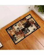 Status Floor Door Mats in Home Decor Soft Kitchen Living Area Bathroom Office Entrance Non-Slip Washable Dirt Trapper (38x 58 cm) (Design 8#)
