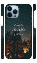 YAPZONE Smile Sparkle Shine Nature |Designer Printed Hard Back Cover for Apple iPhone 13 Pro Premium & Attractive Case for Your Smartphone