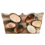 EPICS CRAFT - Wooden Flower Pot Handicraft Model AE2