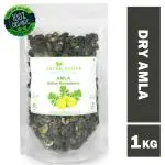 Shudh Online Dry Amla Pieces (1 Kg / 1000 g) - Hair growth, Eating (Saboot, No salt, Fruit), Sukha Awla, Aavla Sabut, Dry Gooseberry, Usirikaya dried