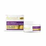 Fadeout Anti-Wrinkle Brightening Day Cream with SPF25 Moisturiser Cream with Hyaluronic Acid, 50ml