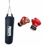 Prospo MMA Set,Boxing Set for Kids, Boxing Set for Men, Punching Bag,Boxing Set for Youth, MMA Combo
