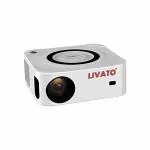 Livato Y8 Android 9.0 Projector For Home 4k, Full HD 1080p Native 350 ANSI Lumens LED, 4D Digital Keystone With 5G WiFi And Bluetooth 4.0
