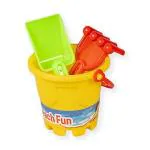 RATNAS Plastic Soft and Smooth Beach Play Set 3 Years and Up - 3 Pieces Set