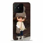 Covers Gap Realme Narzo 50A Cute Girl Plastic Back Cover 20 x 15 x 5 cm