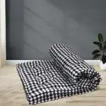 Greatwell Matt-2.5X6-Black White 3 inch Queen Cotton Mattress (L x W: 72 inch x 30 inch)
