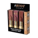Iba Multi-Tasking Lipstick Trio - Nude Attack (Lipstick, Blush, Contour) 12 gm