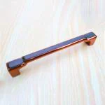 Rawk Stainless Steel 509 Rose Gold Kitchen, Cabinet, Drawer and Wardrobe Fancy Handle 224 MM Size with screws (Rose Gold Finish, 224-MM, Pack of 1)