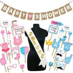 Party Propz Baby Shower Decoration Kit -31 Pcs