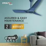 Havells 1200 MM Fan Stealth Air BLDC Ceiling Fan, Indigo Blue