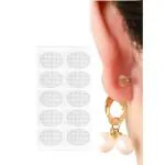 Paratparay Premium support patches for heavy earrings Ear lobe support tape Ear stickers for heavy earrings & big Jhumkas | Big Ear hole closer tape & ear support for heavy earrings 100 PCS