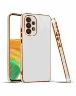 Mr. Case Samsung A33 5G White Silicone Flexible Back Cover Case