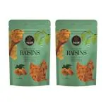 Pigeon Raisins | 100% Natural | Rich in Vitamin & Minerals | Pack Of 2 - 250gm Each