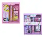 Vinmot Princess & Frozen Stationery Set with Geometry, Pencils, Eraser, Scale, Sharpener, Crayons