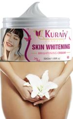 KURAIY Bright Body Whitening Cream Knee Armpit Private Parts Underarm Bleaching Serum Remove Dark Spots Whiten Brighten Lotion Skin Care