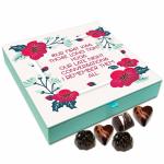 Chocholik Gift Box - Our First Kiss, Long Hugs, Late Night Conversations, I Remember Them All Chocolate Box - 9pc