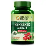 Himalayan Organics Berberis Aristata Berberine 95% with Milk Thistle for Liver - 60 Veg Capsules