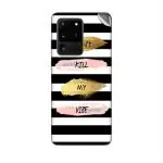 GADGETSWRAP Printed Vinyl Skin Sticker for Samsung Galaxy S20 Ultra - Kill My Vibe