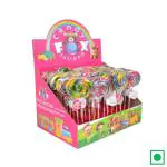 Candy Fox Lollipop Box Display Box Included, 30 g (Pack Of 50)