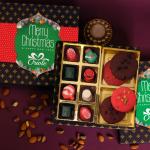 Oriole Gifts Christmas & New Year Chocolate & Cookies Gift Hamper for Family & Secret Santa