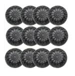 NEPROENT Activated charcoal soap for skin whitening, Natural Detox, Deep cleaning, Skin care soap (Pack of 12)