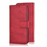 ClickCase Vintage Series For Oppo Reno 6 5G Matte Red Faux Leather Mobile Wallet Flip Cover