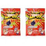 Zour Bomb Sour Cola Candy with Sherbet Powder Filling (110g, Pack of 2)