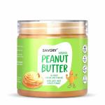 Savory Natural Unsweetened Peanut Butter 400gm / No Salt / No Sugar / Made with Finest Roasted Peanuts / No Added Colours & Flavours / High in Protein / Ready to Eat