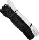 AS Long-Lasting One Piece Nylon Volleyball Net - Standard Size for Sports Training, Practice, and Fun - Durable Material Ideal for Intensive Use and Enjoyable Matches (Black and White)