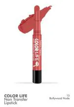 TEEN.TEEN Waterproof Long Lasting Non-Transfer Matte Lipstick COLOR LIFE Lipstick (M-15: Bollywood Nude) | Bollywood Nude