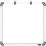 YAJNAS Non Magnetic 2 X 2 Feets, Double-Sided Writing Whiteboard & Chalkboard, Pack of 1 Board Whiteboards (White, Green)