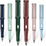 ABRIOQO 3 Everlasting Pencil Inkless Pencil Writing Eternal Replacement Erasable Pencils Nibs With Eraser, Reusable Unlimited Student Artist Infinite Magic Pencils, Infinite Pencil